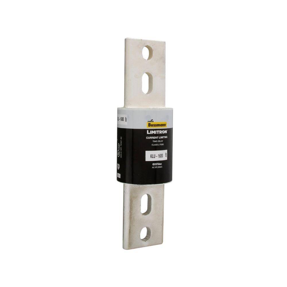 Bussmann Limitron™ KLU-1600 Current Limiting Time Delay Fuse, 1600 A, 600 VAC, 200 kA Interrupt, L Class, Cartridge Body