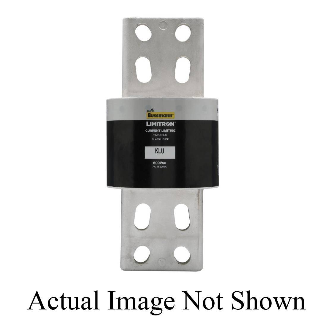 Bussmann Limitron™ KLU-4000 Advanced Protection Current Limiting Time Delay Fuse, 4000 A, 600 VAC, 200 kA Interrupt, L Class, Cartridge Body