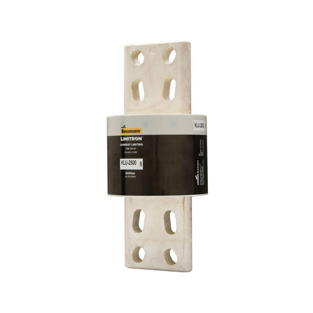 Bussmann Limitron™ KLU-3000 Current Limiting Time Delay Fuse, 3000 A, 600 V, 200 kAIC Interrupt, L Class, Cartridge Body