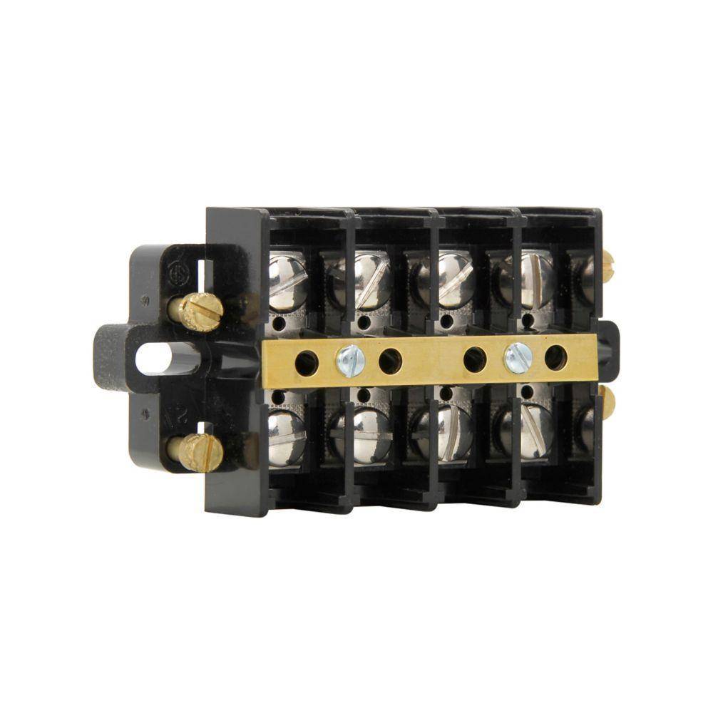 Bussmann KUSC4-BP Terminal Block Connector, 600 V, 60 A