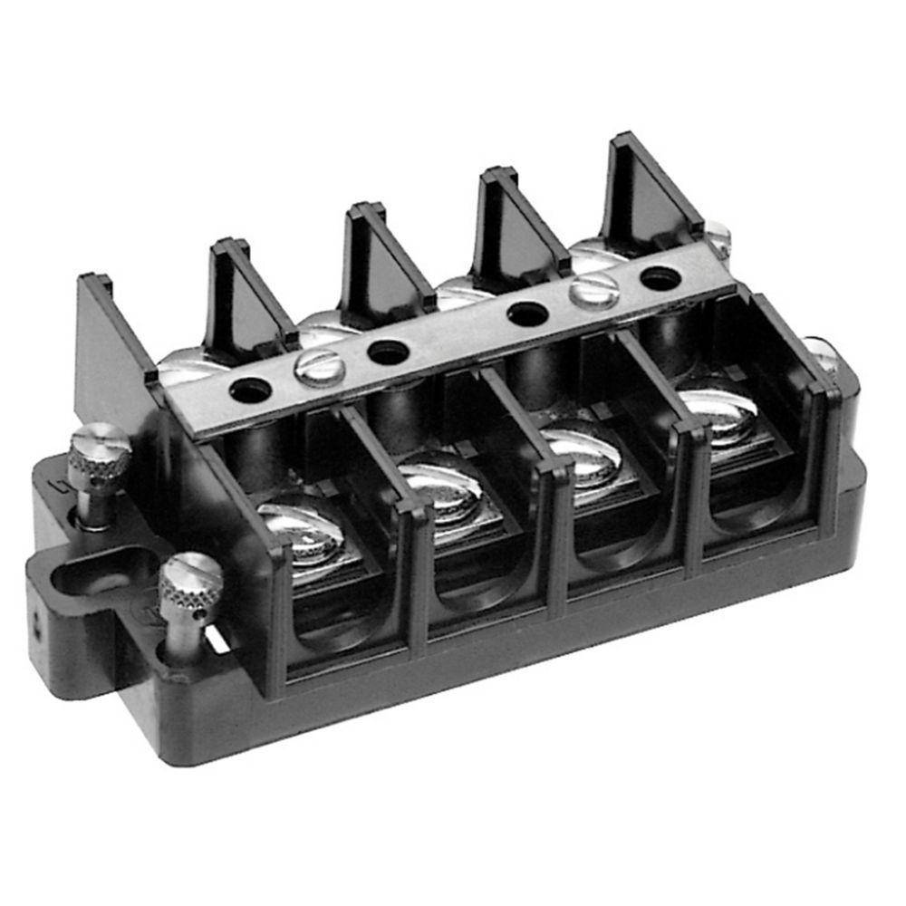 Bussmann KUSC4-PWCPT Terminal Block Connector, 600 V, 60 A