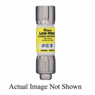 Bussmann Low-Peak™ LP-CC-3-2/10 Current Limiting Time Delay Fuse, 3.2 A, 600 VAC/150 VDC, 20/200 kA Interrupt, CC Class, Cartridge Body