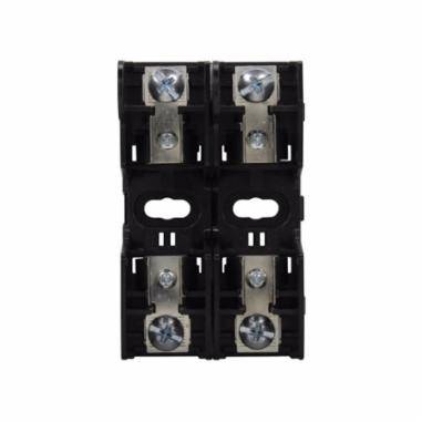 EATON Edison RM25030-2SR Knife Blade Fuse Block, 250 VAC, 30 A, Class: R, 18 to 10 AWG Wire, 2 Poles