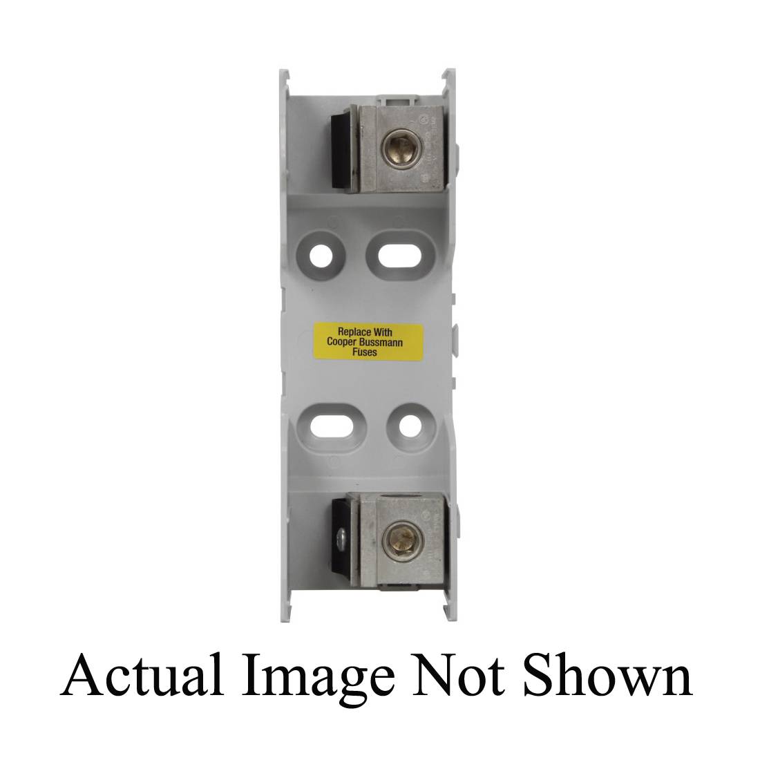 Edison RM25200-1CR RM250 Modular Knife Blade Fuse Block, 250 VAC, 200 A, R Class, 6 AWG to 250 kcmil Wire, 1 Pole