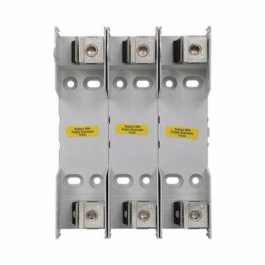 Edison RM60200-3CR RM600 Modular Knife Blade Fuse Block, 600 VAC, 200 A, R Class, 6 AWG to 250 kcmil Wire, 3 Poles
