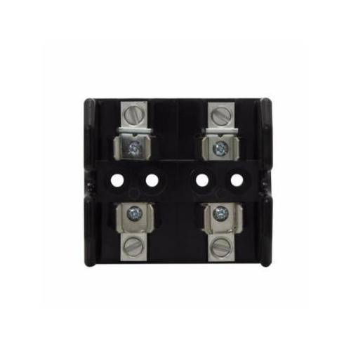 Bussmann T60060-2CR Modular Open Fuse Block With Reinforced Spring, 600 VAC/VDC, 31 to 60 A, Class: T, 2 AWG Wire, 2 Poles