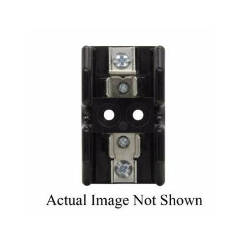Edison T60060-2SR Open Fuse Block, 600 VAC/VDC, 60 A, Class: T, 18 to 10 AWG Cu Wire, 2 Poles