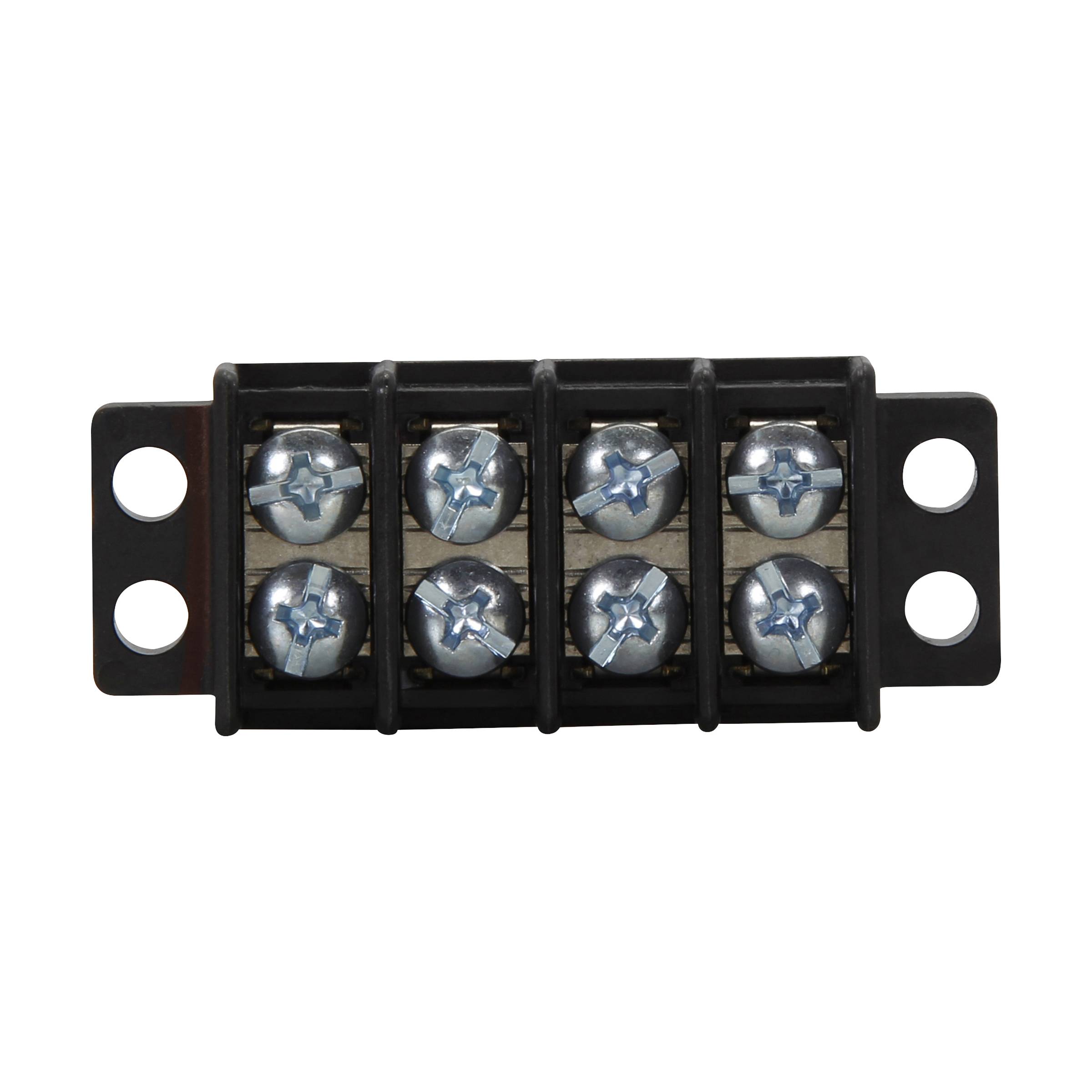 Bussmann TB100-22 Double Row Terminal Block Strips and Barrier Block, 300 V, 30 A, Black