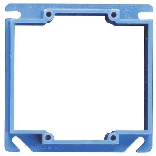 Carlon® A421RR Box Cover, 4.03 in L x 4.03 in W, PVC