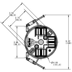 20 Cu in, Thomas & Betts Corporation B520A-UPC Ceiling Box