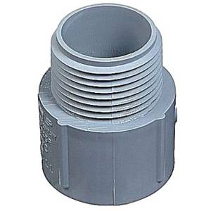 Carlon® E943D Non-Metallic Terminal Adapter, 1/2 in, Male x Socket Thread, PVC