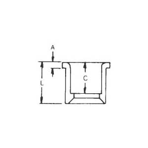3/4" x 1/2" Thomas & Betts Corporation E950ED Reducer Bushing
