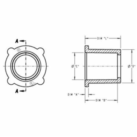 3/4" x 1/2" Thomas & Betts Corporation E950ED Reducer Bushing