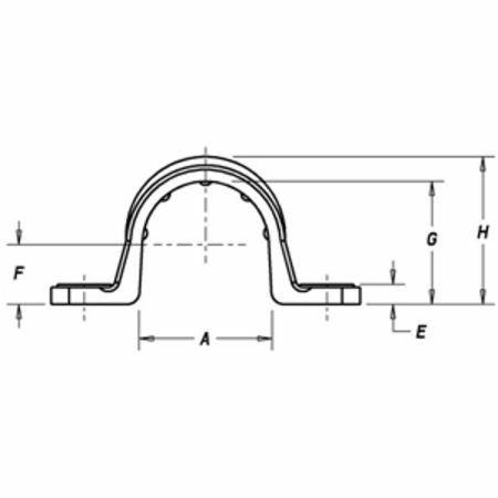 2" Thomas & Betts Corporation E977JC Clamp