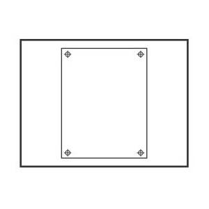 Thomas & Betts Corporation JP1614 Circuit Safe® Enclosure Back Panel