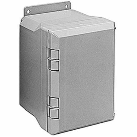 Carlon® NH16146 Nema Enclosure, 14 in W x 7 in D 16 in H, NEMA 1/2/3/3S/3X/3SX/4/4X/12 NEMA Rating, Polycarbonate