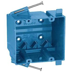 36 Cu Inch, Thomas & Betts Corporation SN-236-V Switch Box, 2-Gang