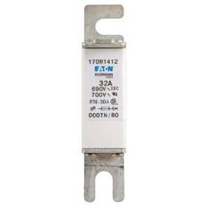 EATON 170M1370 Fast Blow High Speed Fuse, 200 A, 690/700 VAC, 200 kA Interrupt, Class: AR, Square Blade Body