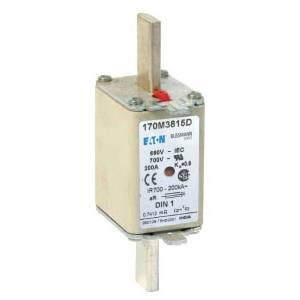 Edison 170M1566D Type T High Speed Fuse, 80 A, 690/700 VAC, 200 kA Interrupt, Class: AR, Square Body