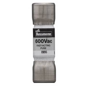 Bussmann BBS-2 Fast Acting Low Voltage Supplemental Midget Fuse, 2 A, 600 VAC, 10000 A Interrupt, Class: Supplemental, Cartridge Body