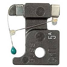 Bussmann BK/GMT-5A Fast Acting Fuse, 5 A, 125 VAC/60 VDC, 300/450 A Interrupt, Flat Body