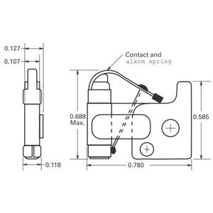 Bussmann BK/GMT-5A Fast Acting Fuse, 5 A, 125 VAC/60 VDC, 300/450 A Interrupt, Flat Body