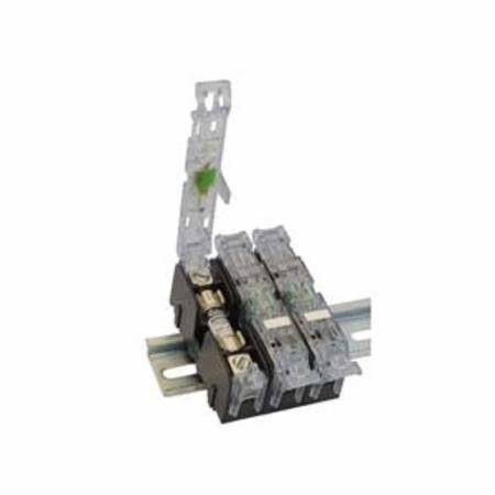 Edison BMM603-1SQ Modular Midget Fuse Block, 600 VAC, 30 A, 18 to 10 AWG Wire, 1 Poles
