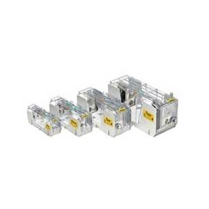 Bussmann RM25200-3CR Modular Fuse Block, 250 V, 110 to 200 A, Class: R, 1 AWG to 250 kcmil, 2 to 6 AWG, (2) 2 to 6 AWG Cu Solid/Stranded, 1 to 3/0 AWG, 6 to 2 AWG Cu Fine Stranded Wire, 3 Poles