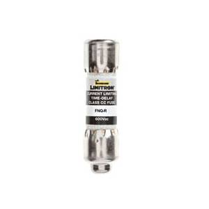 Bussmann CC-Tron® FNQ-R-3 Current Limiting High Inrush Time Delay Fuse, 3 A, 600 V, 200 kAIC Interrupt, CC Class, Cylindrical Body
