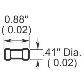 Bussmann Limitron™ T-Tron® JJN-15 Current Limiting Very Fast Acting Fuse, 15 A, 300 VAC/160 VDC, 200/20 kAIC Interrupt, T Class, Cylindrical Body