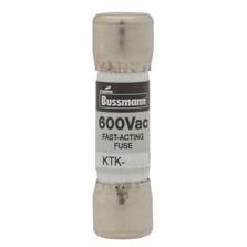 Bussmann LIMITRON® KTK-1 Fast Acting Fuse, 1 A, 600 VAC, 100 kA Interrupt, Class: Supplemental/Midget, Cartridge Body