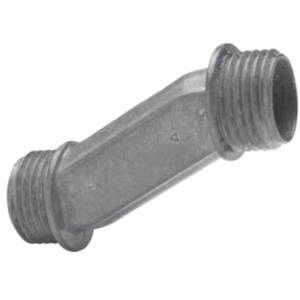 Crouse-Hinds 300DC Offset Conduit Nipple, 1/2 in, For Use With IMC/Rigid Conduit, Die Cast Zinc
