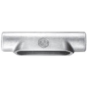 Crouse-Hinds Condulet® C17 Type-C Conduit Outlet Body, 1/2 in Hub, 7 Form, 4 cu-in Capacity, Feraloy Iron Alloy, Electro-Galvanized/Aluminum Acrylic Painted