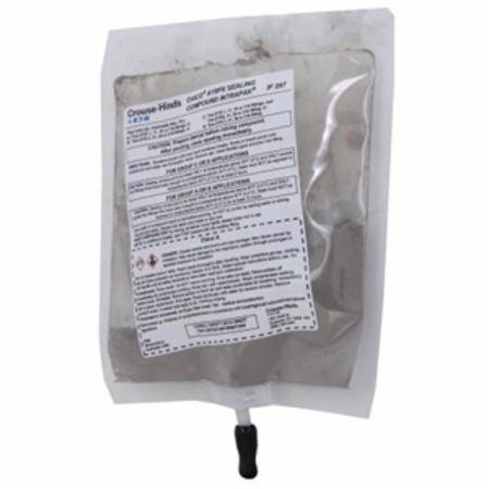 EATON Crouse-Hinds Chico® CHICO A19 PX Sealing Compound With Water, 5 cu-in Pouch, Light Gray