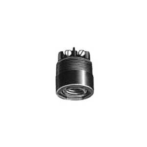 Crouse-Hinds EV60 Medium Base Replacement Lamp Receptacle, Receptacle Accessory, For Use With EV 104 Series Incandescent Assembly, Medium Base, 600 VAC, 300 W, Ceramic, Beige