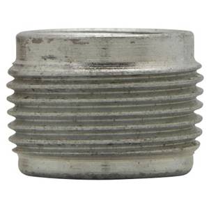 EATON Crouse-Hinds RE106 Threaded Throat Reducer, 3-1/2 x 3 in, For Use With Rigid/IMC Conduit, Feraloy® Iron Alloy, Aluminum Acrylic Painted/Electro-Galvanized