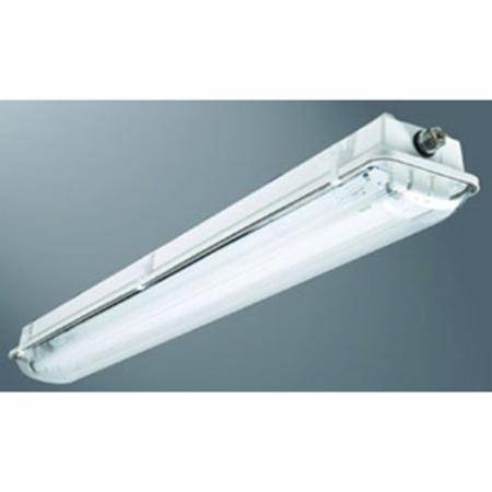 48' L Lamp, 2-Lamp, Eaton APHDVT-232 ALL-PRO® Vapor Tight Fluorescent Fixture, F32T8, T5HO