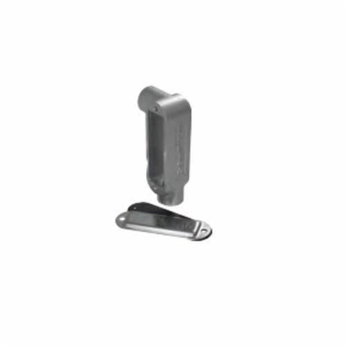 Calbrite™ S61500LR00 Type LR Conduit Body, 1-1/2 in Hub, 8, 35 cu-in, 316L Stainless Steel, #4 Polished