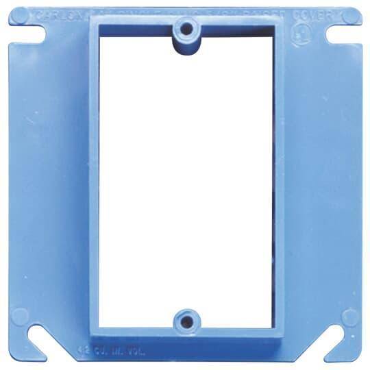 Carlon® A410R-CAR Box Cover, 4 in L x 4 in W, PVC