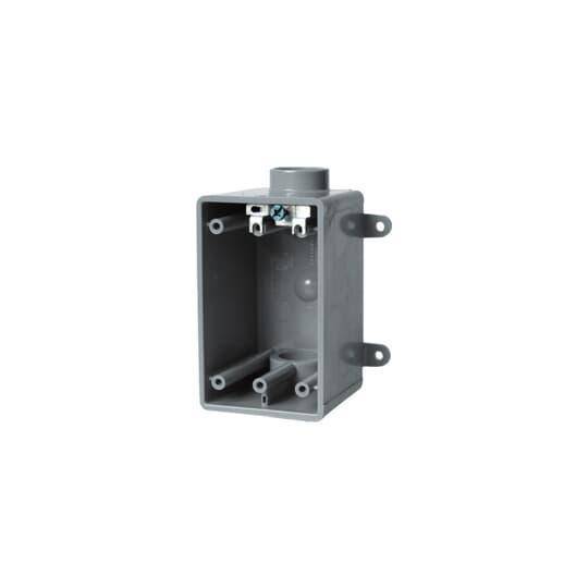 Carlon® C9811EN Type FDC Non-Metallic Switch Box, 18 cu-in Capacity, 1 Gangs