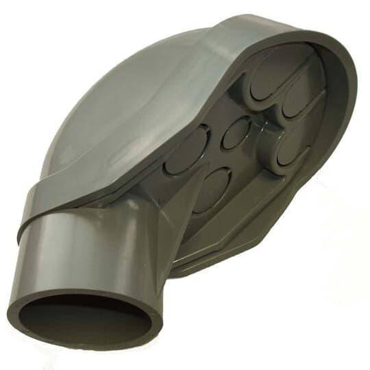 Carlon® E998J-3-HD Non-Metallic Service Entrance Cap, 2 in, 0.78 in Hole, For Use With SCH 40/80 Conduit, PVC
