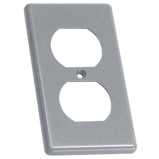 Carlon® HB1DP Handy Non-Metallic Outlet Box Cover, 4.3 in L x 2.38 in W