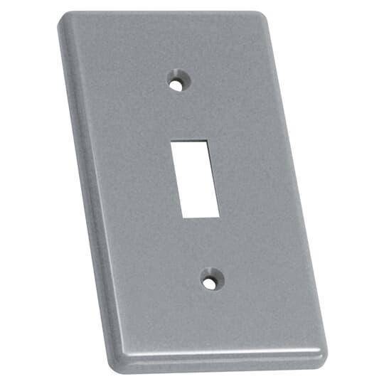 Carlon® HB1SW Non-Metallic Outlet Box Cover, 4.3 in L x 2.38 in W