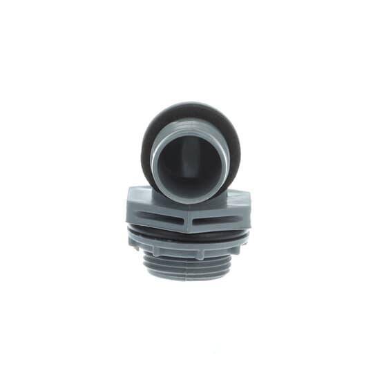 Carlon® LN20EA Conduit Connector, 3/4 in Trade, 90 deg, PVC
