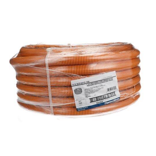 Carlon® Resi-Gard® SCF4X1C-100 Flexible Standard Non-Metallic Raceway With Tape, 100 ft L