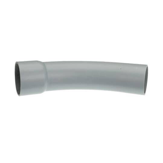 Carlon® UA7ANCB Belled End Conduit Elbow, 4 in Trade, 45 deg, PVC