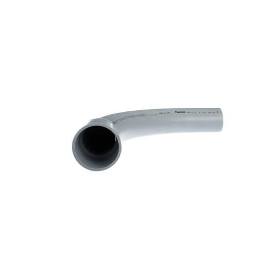 Carlon® UA9ALCB-CTN SCH 40 Bell End Standard Radius Conduit Elbow, 3 in Trade, 90 deg, PVC