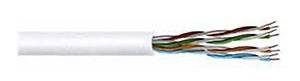 24 AWG 4-Pair Bare Copper Cat 5E Alarm and Security Cable (1000 Ft Pull Box)
