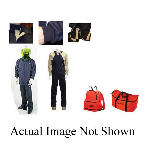 Cementex BPK-CFRCA12-XL C Series Hazard Risk Category 2 Coverall Backpack Kit, XL, Indura® Ultra Soft® Cotton