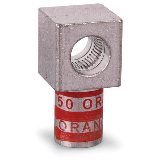 Color-Keyed® 54610 Wire Joint, 600 VAC, 12 to 10 AWG Wire, 0.407 in L, Copper